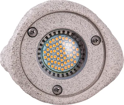 Produktbild von LED Außenleuchte ''Stone'', Ø108x140 mm, GU5,3 3W, IP67, 5m Anschlussleitung