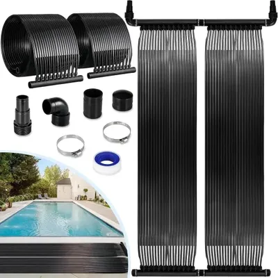 Produktbild von Pool Solarheizung - Solarkollektor Heizmatte - 600 x 75 cm PE - Für Einbau- und Aufstellpools, Whirlpools - 40 000–48 000 l - 0–45 °C