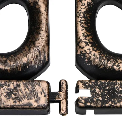 Immagine prodotto di Bordatura per prato e aiuole, effetto ottone, 190 cm, set da 6