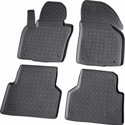 Zdjęcie produktu dla gumowe dywaniki podłogowe 3D do VW Tiguan 5N | BJ 2007 - 2016 | idealne dopasowanie z krawędzią
