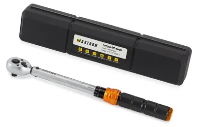 Obrázek produktu pro Momentový klíč, rozsah 20-220 N.m, s nástrčkami 3/8" a 1/2", a také s rozsahem 5-60 N.m