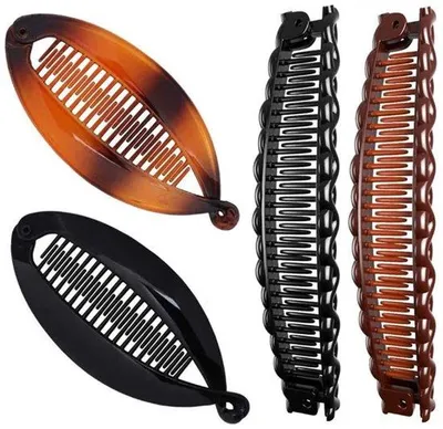 Produktbild von Haarclips für dickes Haar, Retro-Haaraccessoire, Haarklammer, Vintage-Fischarte, Haarclips für Frauen und Mädchen