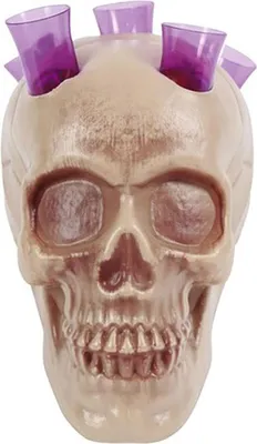 Produktbild von Guirca Schädel Mit Schnapsgläsern 20 Cm One Size