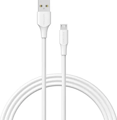 Produktbild von Vention CTIWF, 1 m, USB A, Micro-USB B, USB 2.0, 0,48 Gbit/s, Weiß