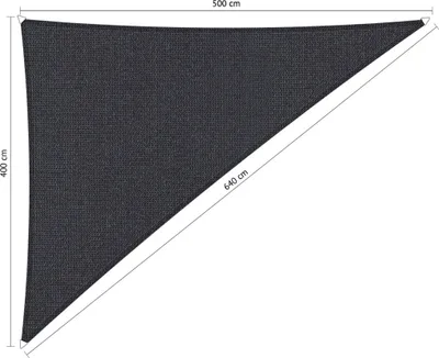 Immagine prodotto di SHADOW COMFORT 4 x 5 x 6,4 m Tenda triangolare Carbon Black 90° Asimmetrica