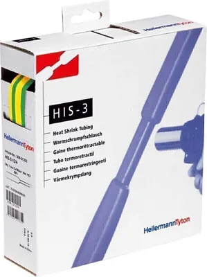 Produktbild von HellermannTyton Schrumpfschlauch gn-ge 3=1 L=10m HIS-3/1-POX-GNYE
