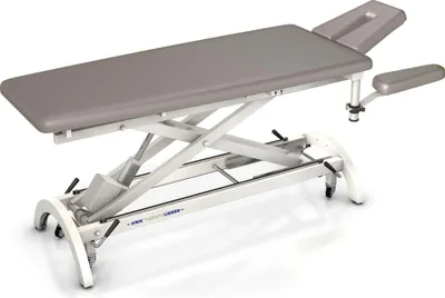 Produktbild von HWK Therapieliegen Elektrische Therapieliege " Impuls E4", 65 cm, Chrom, Weiß