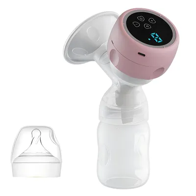 Produktbild von Elektrische Milchpumpe Intelligente integrierte Milchpumpe mit hoher Saugkraft Muttermilch Nach der Geburt Tragbar Schmerzfrei und leise