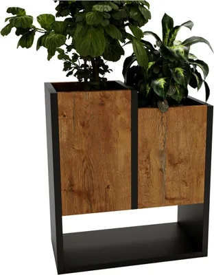 Obrázok produktu pre Kvetináč na vnútorné použitie, kvetinový box bez vnútorného vloženia, sadenie 50x44x22,6 cm