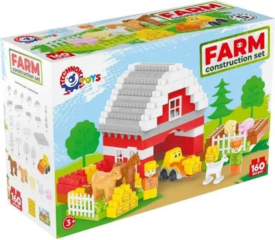 Produktbild von Pädagogische Bausteine 160 Stk. Für Kinder TechnoK