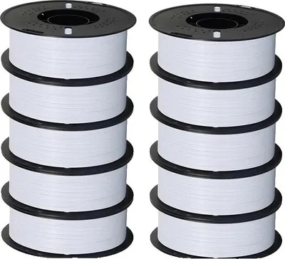 Obrázok produktu pre filament pre 3D tlačiarne, vysoká rýchlosť, rôzne možnosti materiálu, PETG biely 10 kg