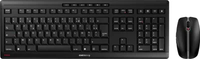 Image de Cherry JD-8560FR-2 CHERRY TAS Desktop-Set STREAM RECHARGE Wireless FR-Layout sw