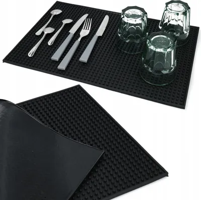 Obrázok produktu pre Silikónová podložka pod príbory a odkvapkávač riadu Xtech