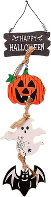 Zdjęcie produktu dla Dekoracyjna dynia na Halloween, do zawieszenia na ścianę, 29 cm, 1 sztuka, idealna do dekoracji jesiennej