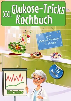 Produktbild von XXL Glukose-Tricks Kochbuch für Berufstätige und Faule