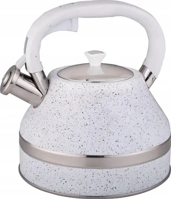 Produktbild von Edenberg Wasserkocher mit Pfeife Stahl 3L Induktion