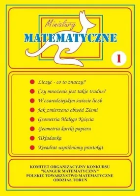 Zdjęcie produktu dla Miniatury matematyczne 1 - (Podręczniki, szkoła podstawowa 0-3 po polsku)