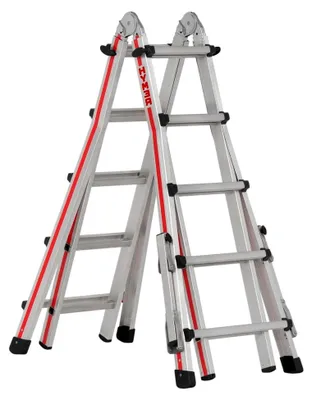 Produktbild von Teleskopleiter mit 4×5 Sprossen