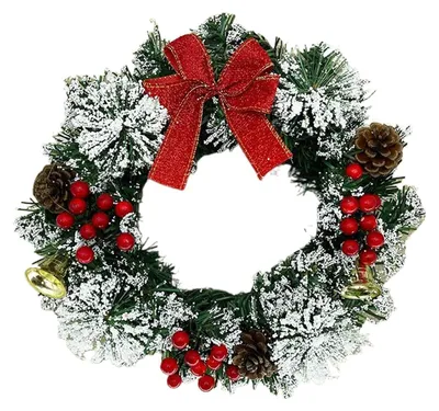 Image de Couronne de Noël artificielle pour décoration