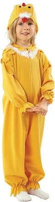 Produktbild von Hühneroutfit 122/128 Gelber Vogeloverall