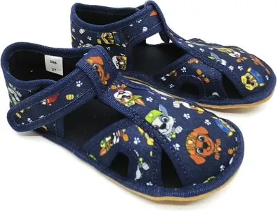 Produktbild von Hausschuhe BAREFOOT EF 386 Navy Patrol