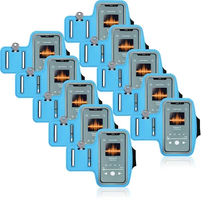 Produktbild von COM-FOUR® 10x Sportarmband - Armtasche für das Smartphone - optimal für Sport