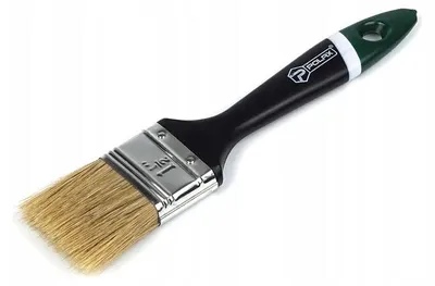 Produktbild von Polax Englischer Flachpinsel Mischhaar 38mm Kunststoffgriff