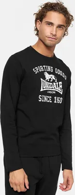 Obrázek produktu pro Pánské tričko s dlouhým rukávem regular fit AULDEARN Black/White L Lonsdale