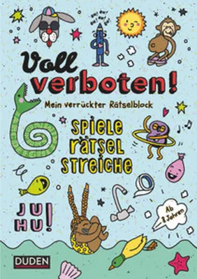 Produktbild von Voll verboten! Mein verrückter Rätselblock 1 - Ab 8 Jahren
