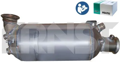 Produktbild von ERNST 910064 Dieselpartikelfilter DPF für VW Transporter V Bus (7HB, 7HJ, 7EB, 7EJ, 7EF, 7EG, 7HF, 7EC) Euro 4 Abgasanlage Diesel