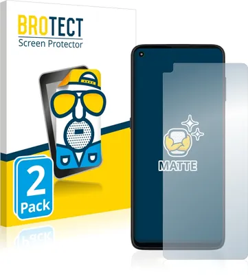 Produktbild von 2x BROTECT Schutzfolie für Motorola Moto G9 Plus Displayschutz Displayschutzfolie Folie Matt Entspiegelungsfolie