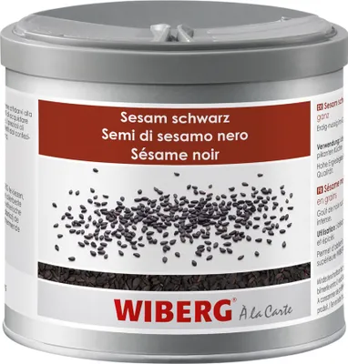 Produktbild von Sesam schwarz ganz ca.300g 470ml von Wiberg