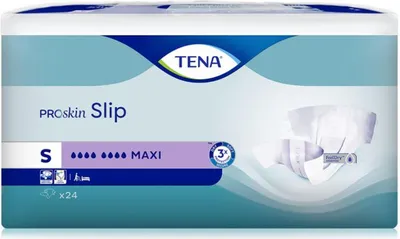 Produktbild von 3x TENA Slip Maxi Inkontinenzvorlage mit Hüftbund Gr. S | Packung (24 Stück)
