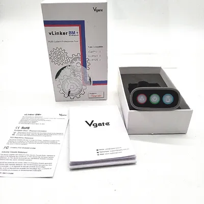 Produktbild von TONWON OBDII Bluetooth, Vgate vLinker BM+ OBD2 diagnosegerät OBD Adapter Kontrollieren Sie die Motorleuchte für Android, IOS und Windows (Bluetooth 4.0)