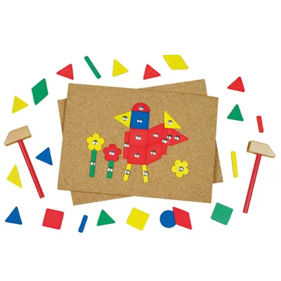 Immagine prodotto di Gioco in legno Martello di Beleduc - martellatura e modellatura creativa