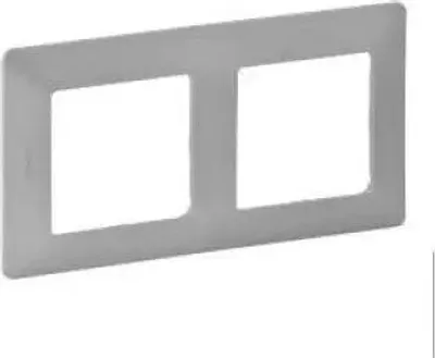 Produktbild von Legrand 754132 Wandplatte/Schalterabdeckung Aluminium