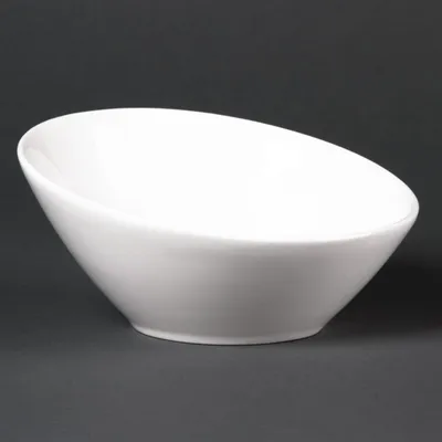 Produktbild von Olympia Lumina ovale schräge Schüsseln 14,8cm (6 Stück)