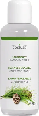 Produktbild von cosiMed Saunaduft Latschenkiefer, Konzentrat, Saunaaufguss, Saunazubehör, 200 ml