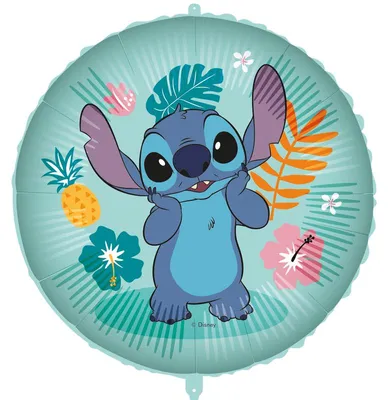 Image de Ballon en aluminium Stitch Hawaii