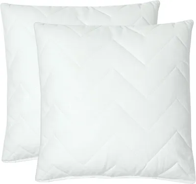 Obrázok produktu pre Dva vankúše vhodné pre alergikov, 40x40 cm, 180 g, vyrobené z mikrovlákna