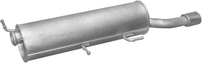 Produktbild von POLMO 19.366 Endschalldämpfer passend für PEUGEOT 307 CC (3B) Auspuff