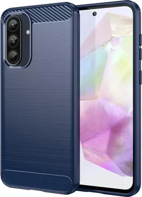 Obrázek produktu pro Pouzdro pro Samsung Galaxy A36/A56 - Zadní kryt Phonesta Carbon Silikonový - Modré