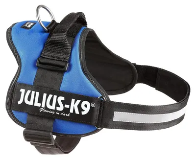 Productafbeelding van Trixie Julius-K9 Powerharnas, maat 2/L-XL: 71-96 cm, blauw