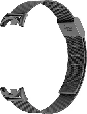 Immagine prodotto di INF Cinturino in metallo per Xiaomi Mi Band 8/9/10 - Design a molla Nero