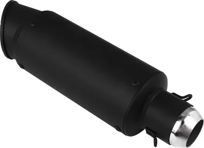 Obrázok produktu pre Výfukové potrubie motocykla, priemer 51 mm, univerzálny uhol skosenia, redukcia hluku, motocykel, čierna