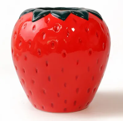 Zdjęcie produktu dla Omgoods - Ceramiczna waza na kwiaty, idealna do nowoczesnych wnętrz, wymiary 15x15 cm