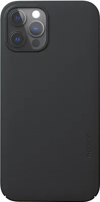 Produktbild von NUDIENT Thin, Cover, Apple, iPhone 12/12 Pro, 15,5 cm (6.1"), Schwarz