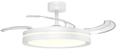 Obrázek produktu pro Grunkel SKYWHITE42, Domácí vrtulový ventilátor, Bílá, Strop, Plast, Kov, 44 dB, 106 cm
