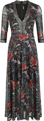 Produktbild von Jawbreaker Langes Kleid Damen Night Meadow Maxi Dress multicolor L