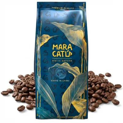 Produktbild von Kaffeebohnen 1 kg 100 % Arabica, frisch geröstet, für Espresso und Filterkaffee Maracatú